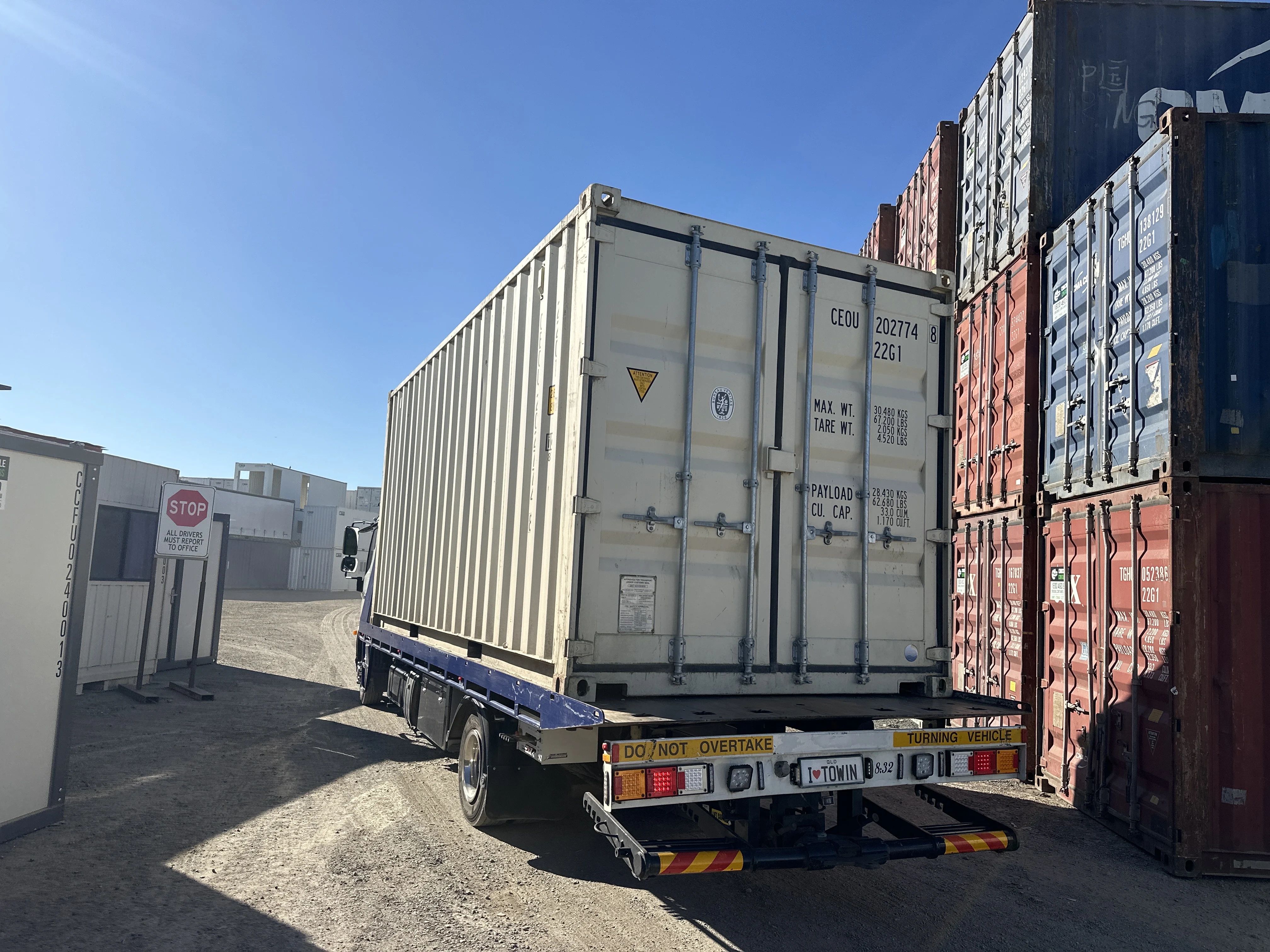 Professional Container Towing Service